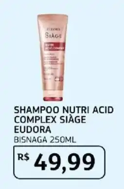 Assaí Atacadista Shampoo nutri acid complex siàge eudora oferta