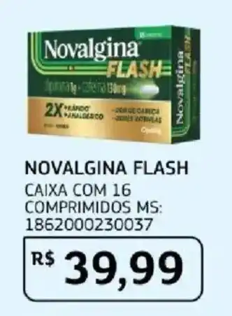 Assaí Atacadista Novalgina flash oferta