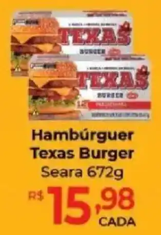 Hambúrguer Texas Burger