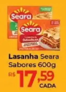 Supermercados Unidos Lasanha seara sabores oferta