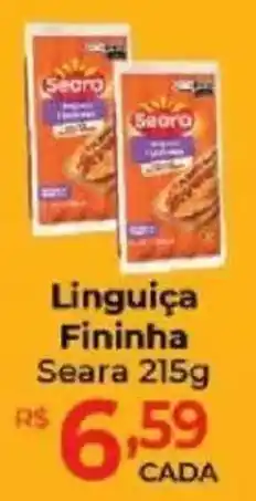 Supermercados Unidos Linguiça Fininha Seara oferta
