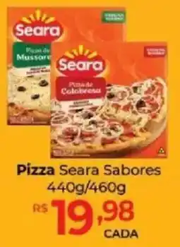 Supermercados Unidos Pizza seara sabores oferta