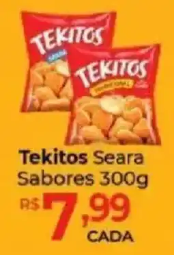 Supermercados Unidos Tekitos Seara Sabores oferta