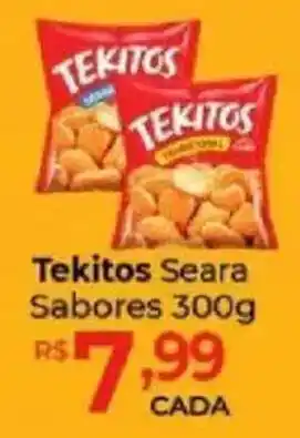 Supermercados Unidos Tekitos Seara Sabores oferta