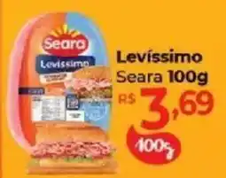 Supermercados Unidos Levissimo Seara oferta