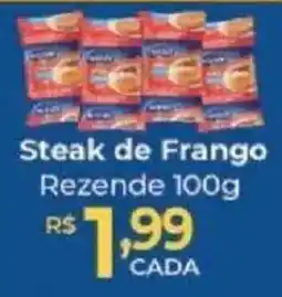Supermercados Unidos Steak de Frango Rezende oferta