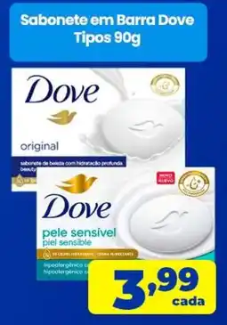 X Supermercados Sabonete em barra dove tipos oferta