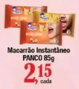 Supermercados Unidos Macarrão instantâneo panco oferta