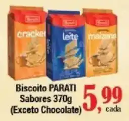 Supermercados Unidos Biscoito parati sabores oferta