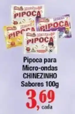 Supermercados Unidos Pipoca para Micro-ondas Chinezinho oferta