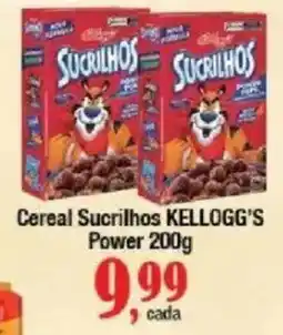 Supermercados Unidos Cereal Sucrilhos kellogg's power oferta