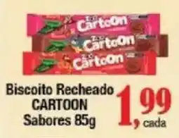Supermercados Unidos Biscoito recheado cartoon oferta