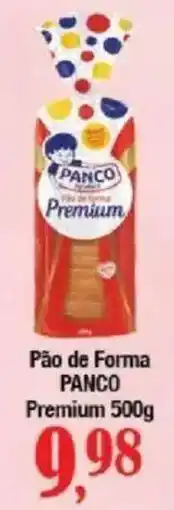 Supermercados Unidos Pão de Forma Panco Premium oferta