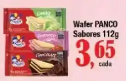 Supermercados Unidos Wafer PANCO Sabores oferta