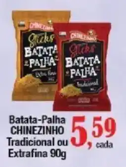 Supermercados Unidos Batata-Palha CHINEZINHO Tradicional ou Extrafina oferta