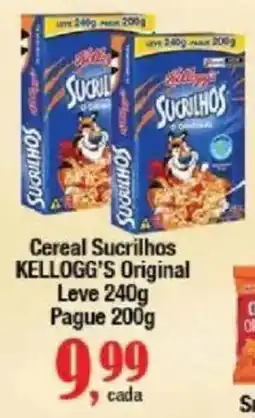 Supermercados Unidos Cereal Sucrilhos kellogg's original oferta