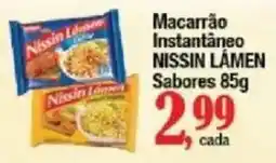 Supermercados Unidos Macarrão instantâneo nissin lâmen oferta