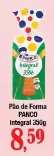 Supermercados Unidos Pão de Forma PANCO Integral oferta