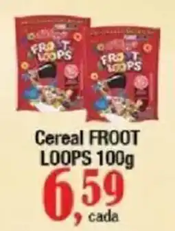 Supermercados Unidos Cereal froot loops oferta