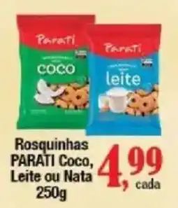 Supermercados Unidos Rosquinhas parati coco, leite ou nata oferta