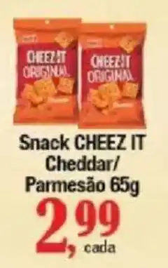 Supermercados Unidos Snack cheez it cheddar/ parmesão oferta