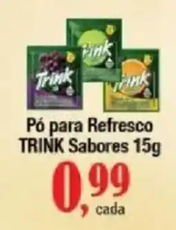 Supermercados Unidos Pó para Refresco Trink Sabores oferta