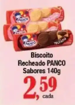 Supermercados Unidos Biscoito Recheado PANCO oferta