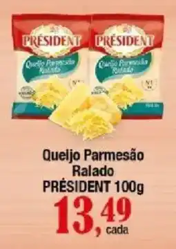 Supermercados Unidos Queijo Parmesão Ralado oferta