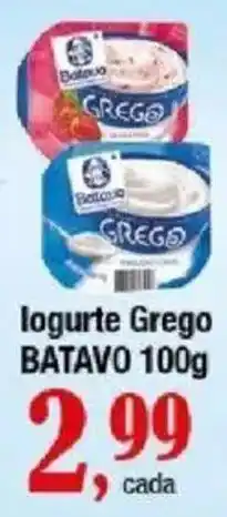 Supermercados Unidos logurte grego batavo oferta
