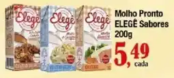 Supermercados Unidos molho pronto elegê sabores oferta