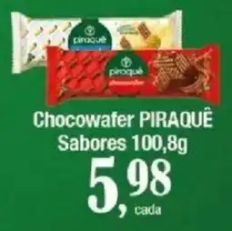 Supermercados Unidos Chocowafers piraquê oferta