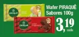 Supermercados Unidos Wafer piraquê sabores oferta