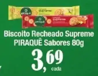 Supermercados Unidos Biscoito Recheado Supreme oferta