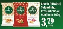 Supermercados Unidos Snack piraquê oferta
