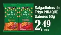 Supermercados Unidos Salgadinhos de Trigo Piraquê oferta