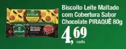 Supermercados Unidos Biscoito Leite Maltado com Cobertura Sabor Chocolate Piraquê oferta