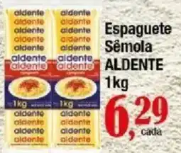 Supermercados Unidos Espaguete Sêmola Aldente oferta