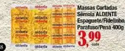 Supermercados Unidos Massas Cortadas Sêmola Aldente Espaguete/Fidelinho, Parafuso/Pena oferta