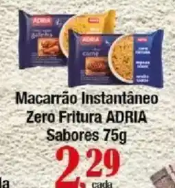 Supermercados Unidos Macarrão Instantâneo Zero Fritura AdriA oferta