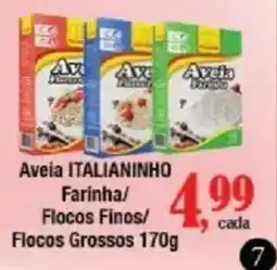 Supermercados Unidos Aveia italianinho oferta