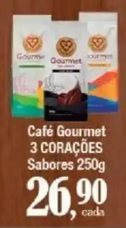Supermercados Unidos Café Gourmet 3 Corações oferta