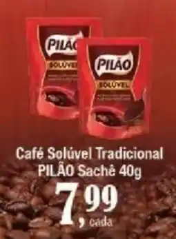 Supermercados Unidos Café Solúvel Tradicional Pilão Sache oferta