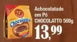 Supermercados Unidos Achocolatado em Pó Chocolatto oferta