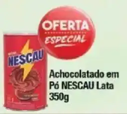 Supermercados Unidos Achocolatado em pó nescau lata oferta