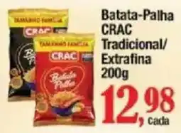 Supermercados Unidos Batata-palha crac tradicional/extrafina oferta