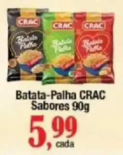 Supermercados Unidos Batata-Palha CRAC Sabores oferta