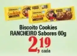Supermercados Unidos Biscoito Cookies Rancheiro Sabores oferta