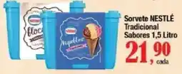 Supermercados Unidos Sorvete nestlé tradicional sabores oferta