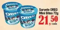 Supermercados Unidos Sorvete oreo mini bites oferta