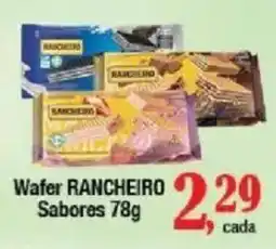 Supermercados Unidos Wafer rancheiro sabores oferta